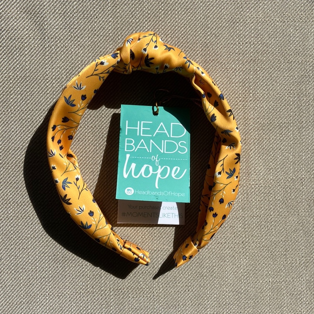 Headbands Of Hope Headband - yellow